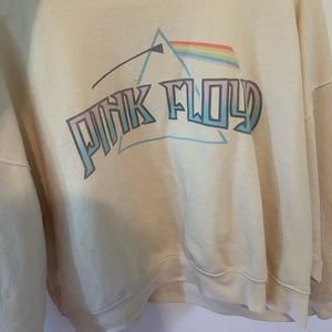 Yellow Pink Floyd Crewneck